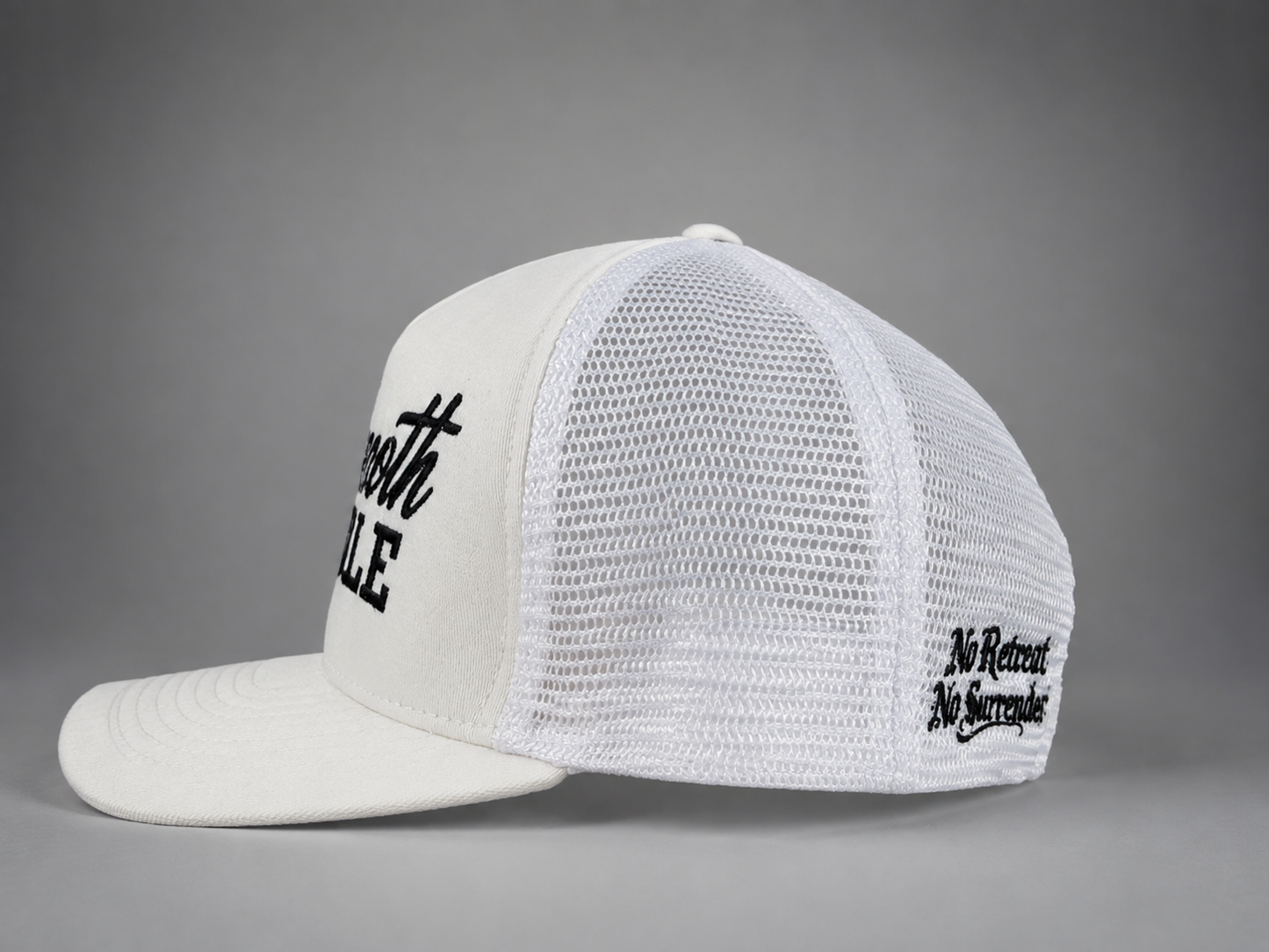 White "Mammoth Muscle" Hat